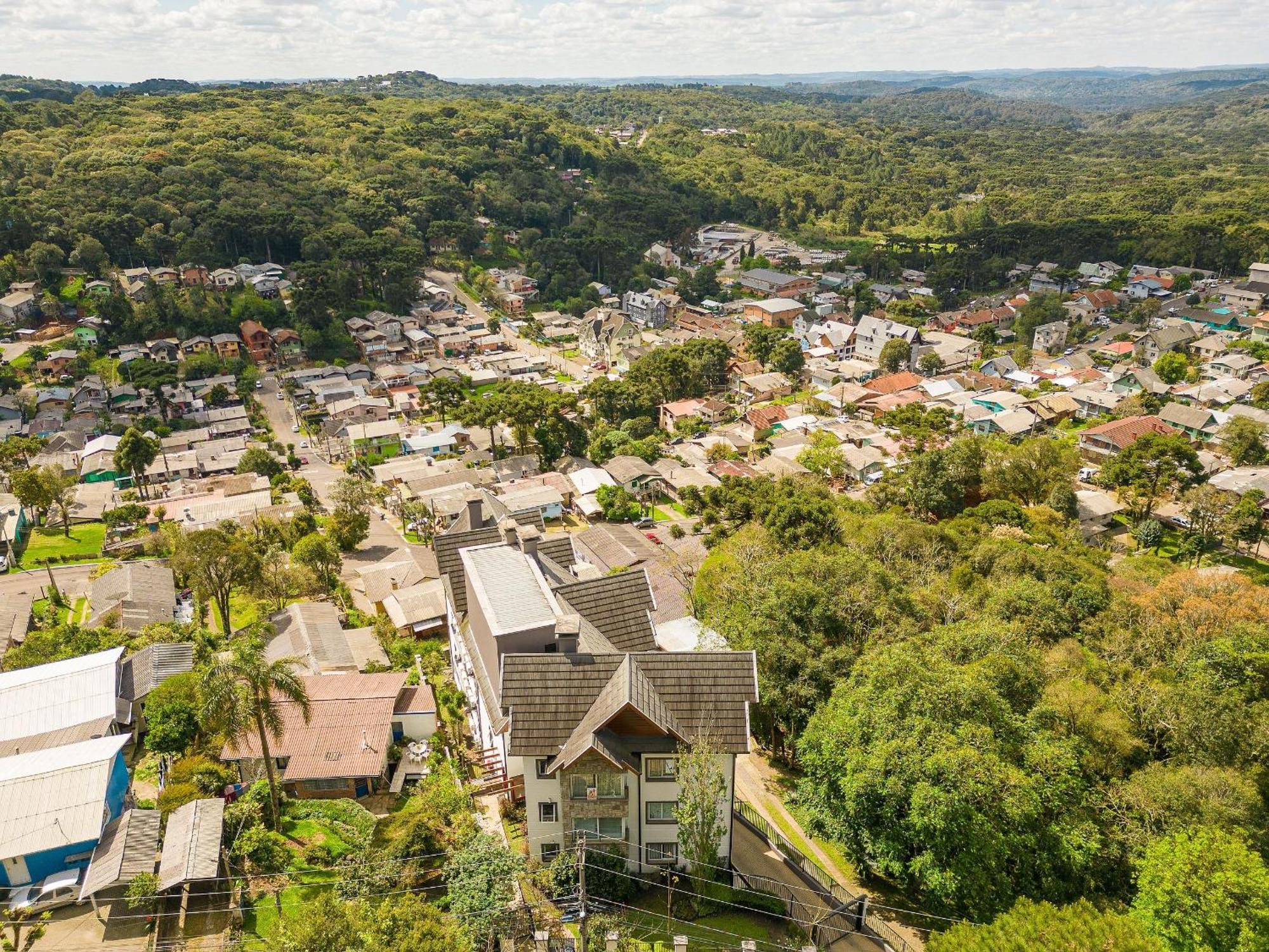 Vista 161 Apto Em Gramado Com Vista Espetacular Exterior foto